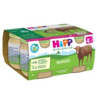 HIPP BIO - OMOGENIZZATO MANZO ( 4+ MESI ) 4X80GR