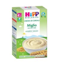 HIPP BIOLOGICO - CREMA DI CEREALI , Miglio con riso e mais ( 4+ MESI ) 200GR