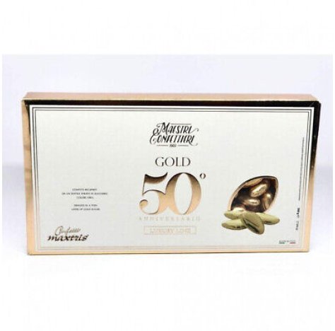 MAXTRIS CONFETTI MANDORLA LUXURY LINE - NOZZE D'ORO MAXTRIS CONFETTI MANDORLA LUXURY LINE - NOZZE D'ORO