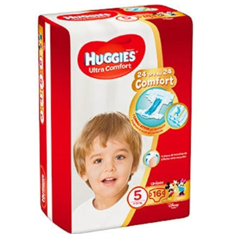 HUGGIES - ULTRA COMFORT PANNOLINO BASE TAGLIA 5