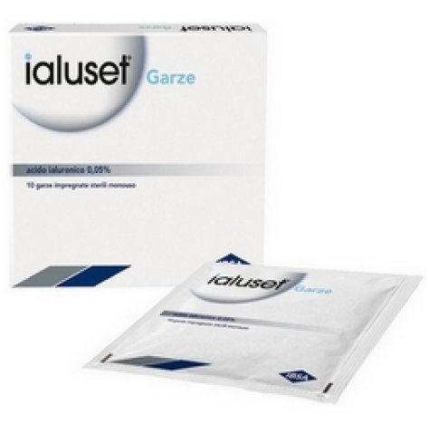 IBSA FARMACEUTICI ITALIA Srl IALUSET GARZE 10CM X 10CM 10PZ