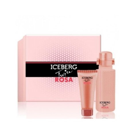 ICEBERG TWICE ROSA FOR HER iceberg twice rosa for her cofanetto eau de toilette 125 ml + latte corpo 100 ml