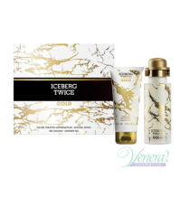 Iceberg Twice Gold Set (EDT 125ml + SG 100ml) for Men