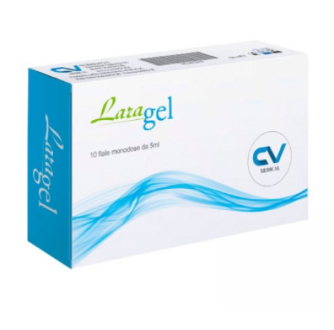 Laragel 10 flaconcini da 5 ml - Gel Idratante Vulvare con Acido Ialuronico e Scleroglucano