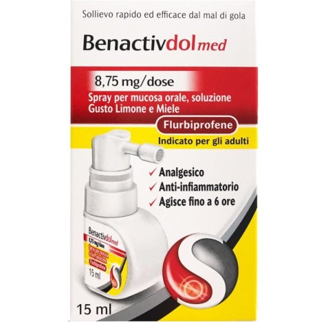 RECKITT BENCKISER H.(IT.) Spa Benactivdolmed spray mucosa orale 15ml