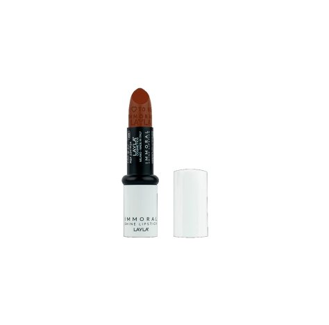 LAYLA COSMETICS Srl Layla Rossetto  Immoral Shine Lipstick    N.24  Heatwave   __+1COUPON__