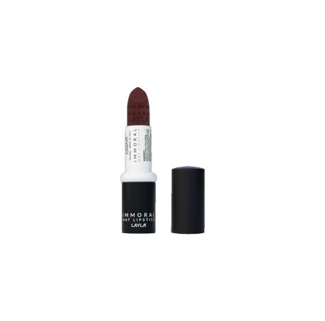 LAYLA COSMETICS Srl Layla Rossetto  Immoral Mat Lipstick   N.9   Macabre     __+1COUPON __