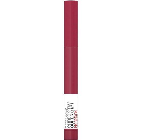 Maybelline New York Rossetto Matita SuperStay Ink Crayon, Colore Matte a Lunga Tenuta, Speak Your Mind (75),