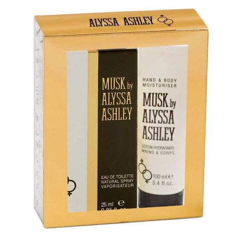 Alyssa Ashley Musk Box+gold25ml+h&b