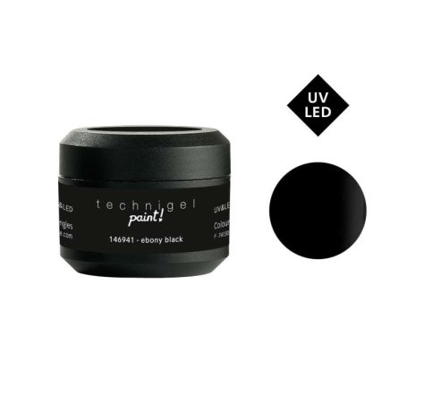 Gel Uv Paint Ebony Black 146941