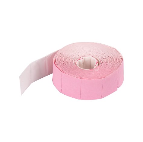  1 rotolo da 250 quadrati di cellulosa bicolore rosa/bianco 155458
