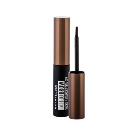 Maybelline New York Tinta Sopracciglia Tattoo Brow Peel-Off, Risultato Definito fino a 3 Giorni, Chocolate Brown (25), 4,6 g