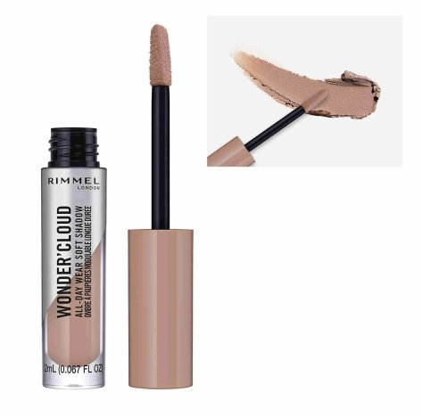 RIMMEL (div. Coty Italia Srl) Rimmel Ombretto Liquido Waterproof Wonder'Cloud 002 Foggy Beige   __+1COUPON__