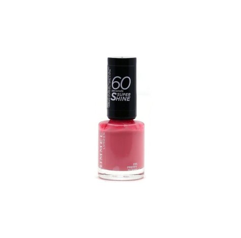 RIMMEL (div. Coty Italia Srl) RIMMEL LONDON 60 SECONDS SUPER SHINE  Smalto ad asciugatura rapida donna 8 ml tonalità 235 Preppy In Pink   __+1COUPON __