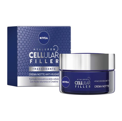 BEIERSDORF SpA Nivea cellular filler extra rassodante crema notte anti-età 50 ml