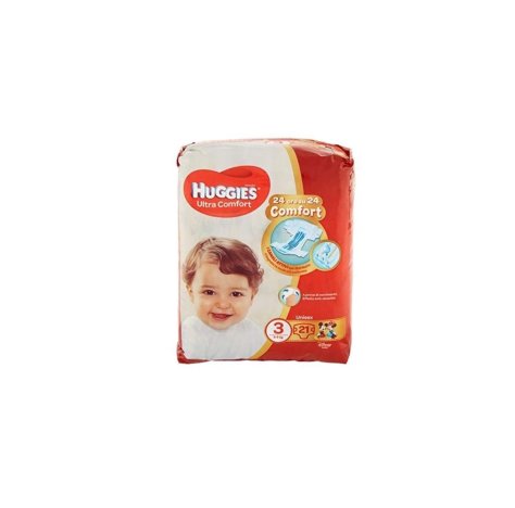 Huggies Ultra Comfort Bas3 21p