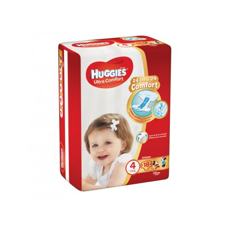 Huggies Ultra Comfort Bas4 18p