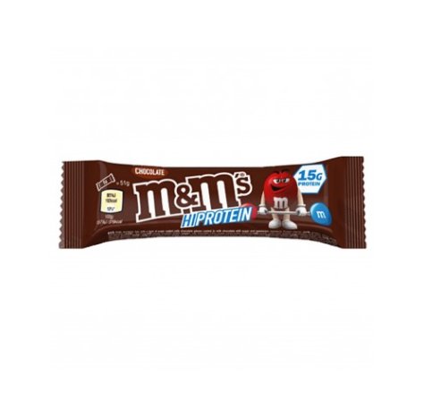 M&m Bar Hi Protein Chocolate 51g