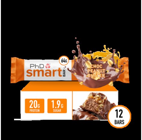Phd Smart Bar 64gr Choc Peanut