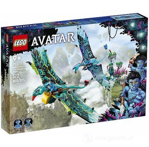 Lego Set da gioco Lego Avatar 75572 primo volo in Banshee di Jake e Neytiri multicolore 572pz 