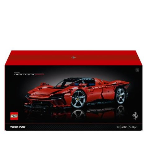 LEGO TECHNIC Ferrari Daytona Sp3 Modellino Supercar Rosso