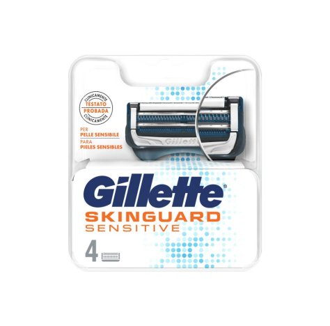 PROCTER & GAMBLE Srl Gillette skinguard lame 4 pezzi