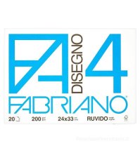 Fabriano F4 24x33 20fg Ruvido