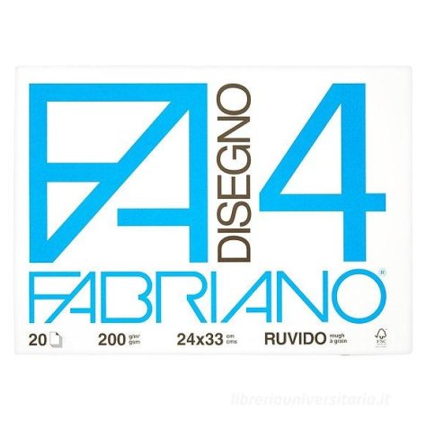 Fabriano F4 24x33 20fg Ruvido