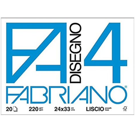 Fabriano F4 24x33 20fg Liscio