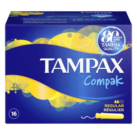 Tampax Compack Regular X16