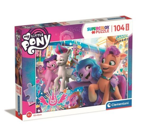 CLEMENTONI SpA Puzzle 104 Maxi Little Pony 