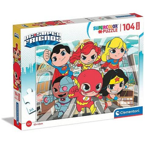 CLEMENTONI SpA Puzzle 104 Maxi Dc Comics superfriends