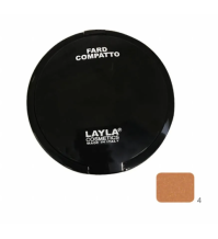 LAYLA COSMETICS Srl  Layla Fard Compatto Top Cover    N.4     __+1COUPON__