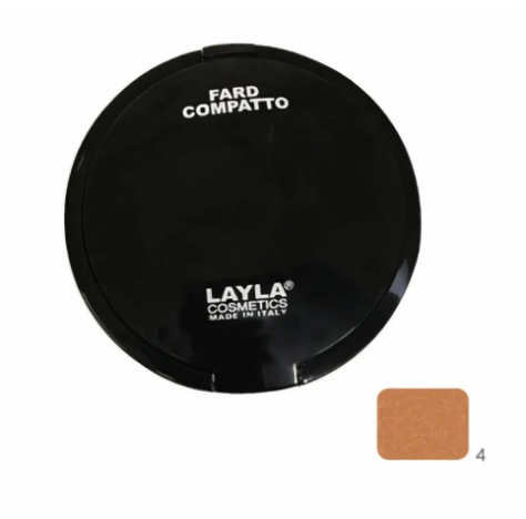 LAYLA COSMETICS Srl  Layla Fard Compatto Top Cover    N.4     __+1COUPON__