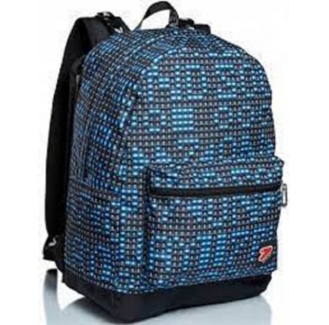 SEVEN Zaino scuola reversibile backpack the double ledwall