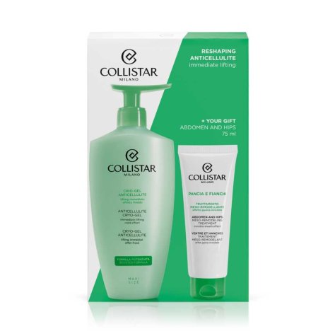 COLLISTAR SpA Cofanetto Crio-gel Anticellulite 400Ml  + Trattamento Pancia e Fianchi 75Ml