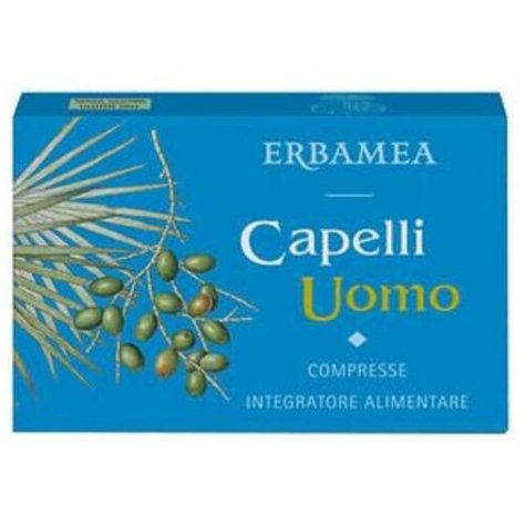 ERBAMEA SRL Integratore per capelli uomo 24 compresse 