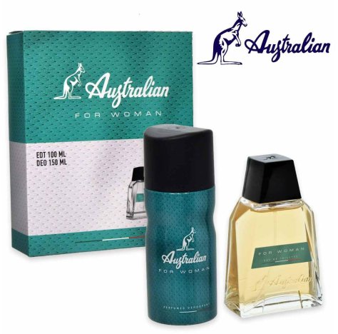 Australian Edt+deo Verde Donna