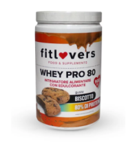 FIT LOVERS - Whey Pro 80 900g Biscotto