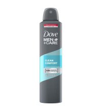 Dove - Deodorante Men + Care Clean Comfort 48h 250ml