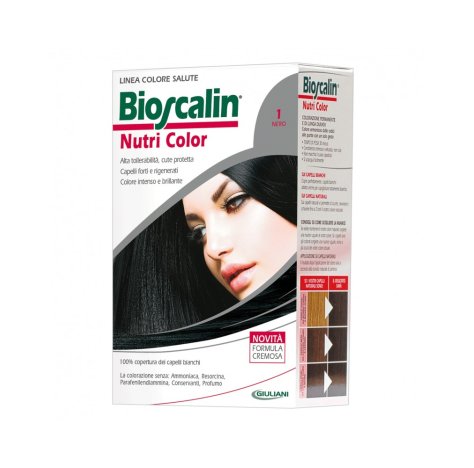 GIULIANI  Bioscalin nutricolor tinta capelli +1 nero