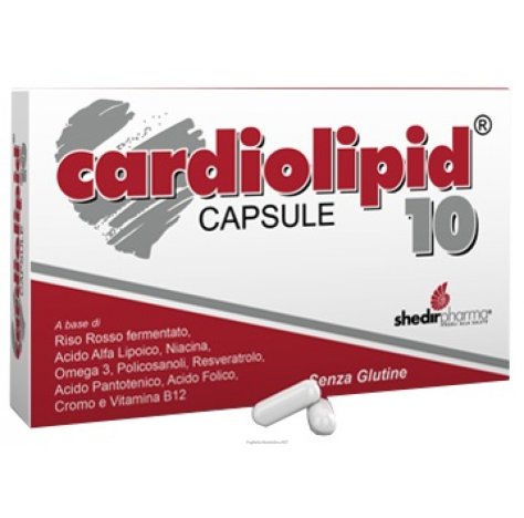 SHEDIR PHARMA Srl Unipersonale Cardiolipid 10 30 Capsule