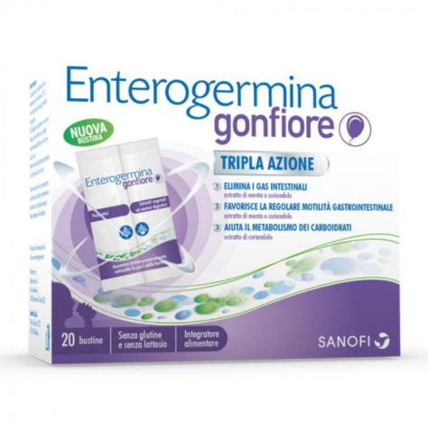 OPELLA HEALTHCARE ITALY Srl Enterogermina gonfiore 20 bustine 