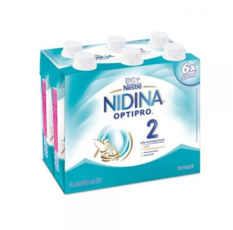 NESTLE' ITALIANA Spa Nidina optipro 2 liquido 6 pezzi 500ml