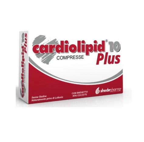 SHEDIR PHARMA Cardiolipid 10 Plus 30 Compresse Integratore Colesterolo