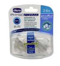 CHICCO (ARTSANA SpA) Chicco Gommottino Luminoso Physioforma Silicone 2-6 Mesi 2 Pezzi 