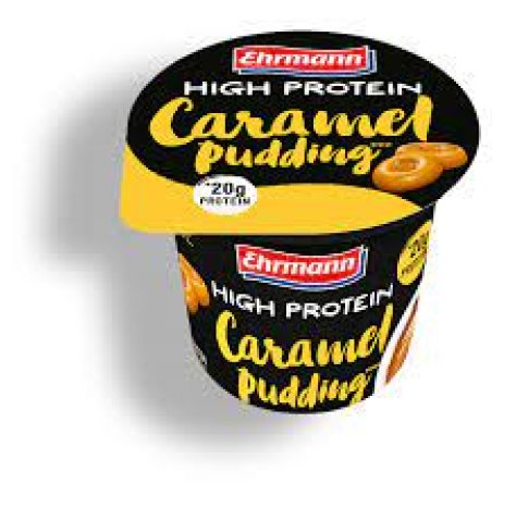 High Protein Caramel Pudding
