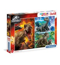 CLEMENTONI SpA Puzzle 3x48 Jurassic World