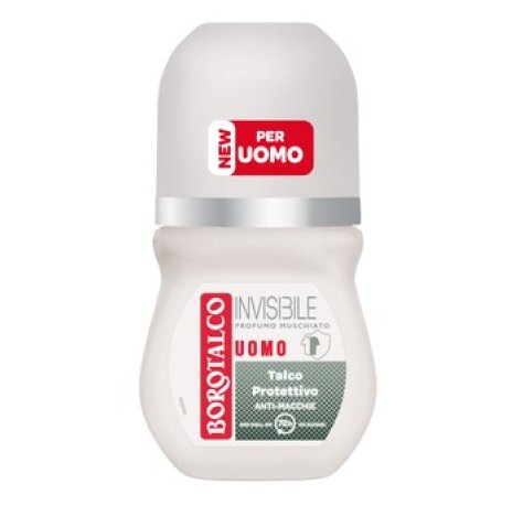 BOROTALCO - DEODORANTE ROLL ON INVISIBLE PROFUMO MUSCHIATO