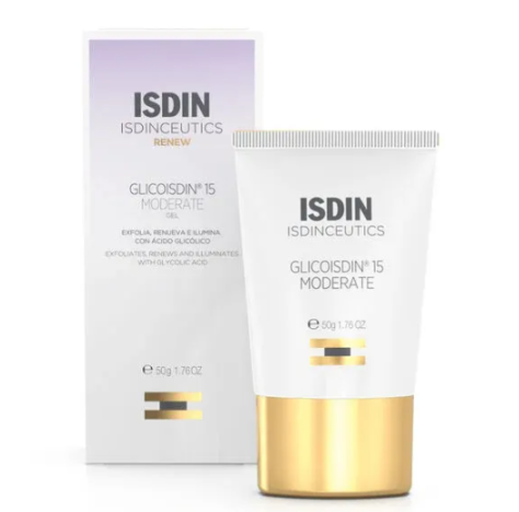 Isdinceutics Glicoisdin 15 Moderate Gel Viso Con Effetto Peeling 50 ml